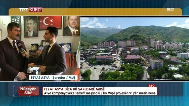 Başkan Asya, seçim sürecini ve yeni projelerini değerlendirdi