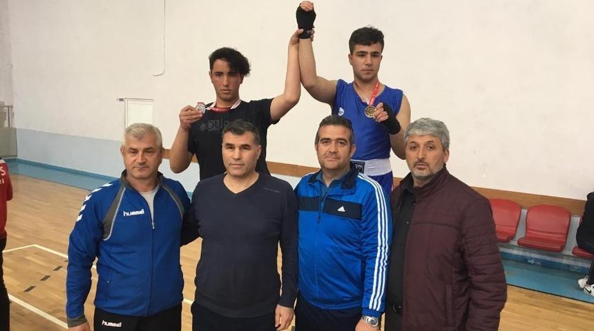 Okullar Arası Boks Gen&ccedil;ler il Birinciliği M&uuml;sabakaları Tamamlandı