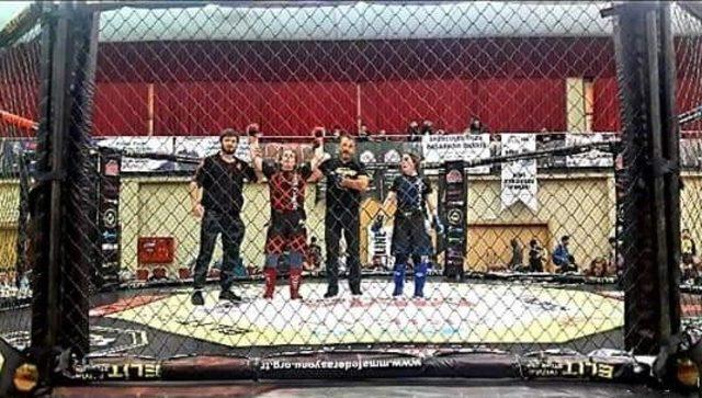 Küçükköy Sporlu MMA’cılar 15 madalya ile döndü