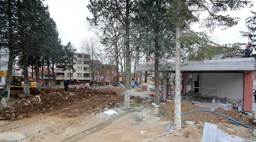 Bah&ccedil;em Park projesinde &ccedil;alışmalar devam ediyor