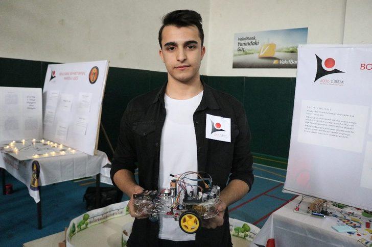 Liseli gençler bilin fuarında hünerlerini sergiledi G2