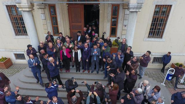 Sinop Belediye Başkanı Ayhan, göreve başladı