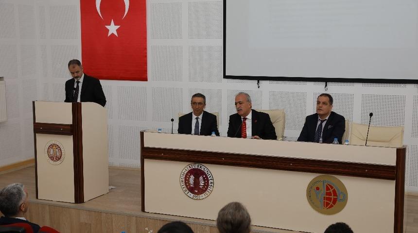 Rekt&ouml;r &Ccedil;omaklı, birim incelemelerini s&uuml;rd&uuml;r&uuml;yor