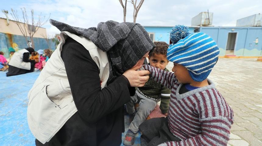 Trabzonlu Kadınlardan Suriyelilere  kardeşlik eli