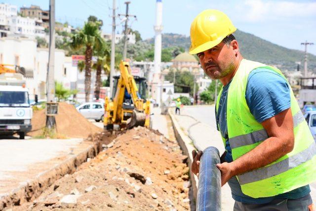 Büyükşehirden Bodrum’un alt yapı sorunu İçin 57 proje