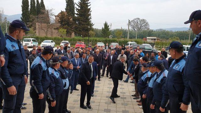 Usta görevi Sargın’dan teslim aldı