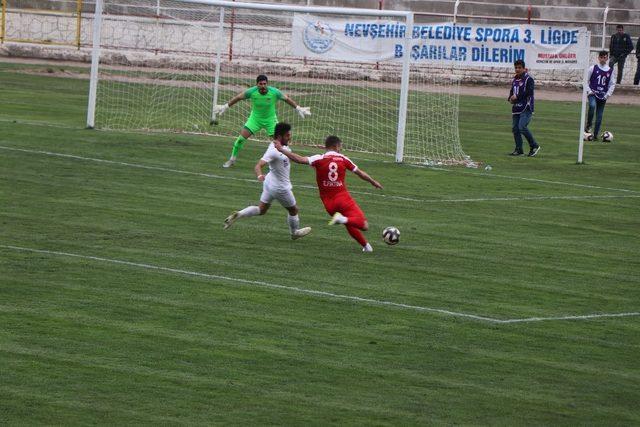 Nevşehir Belediyespor: 1 Gebzespor:1