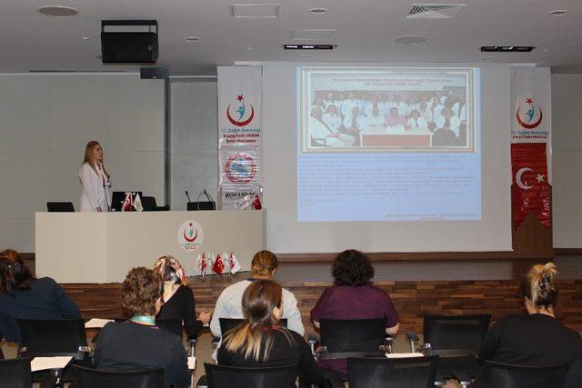 Fethi Sekin Şehir Hastanesinde HPV semineri