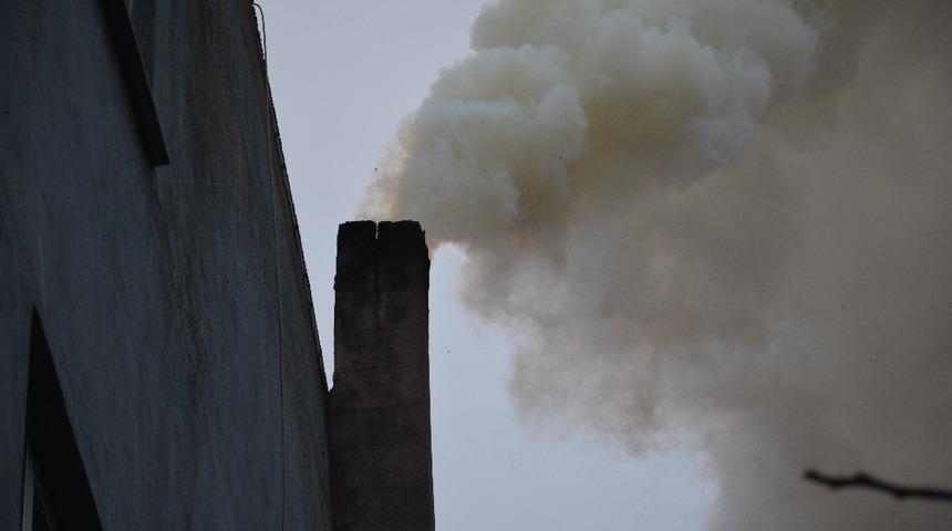 Sinop’ta baca yangını