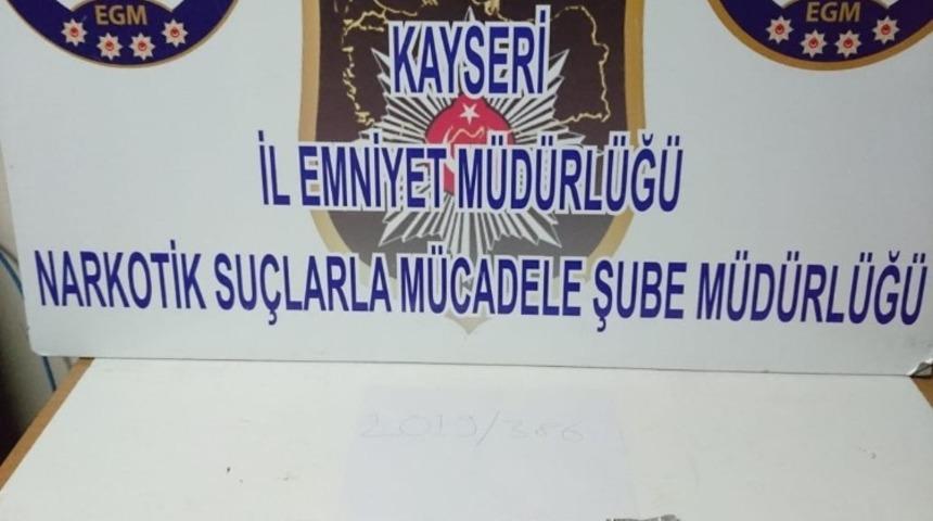 Kayseri’de uyuşturucu operasyonu