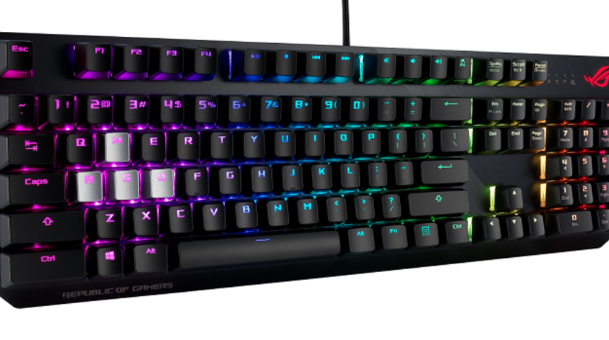 ASUS, yeni ROG Strix Scope klavyesini duyurdu
