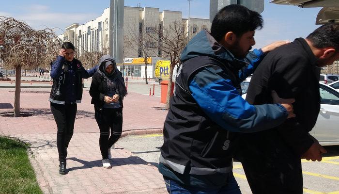 Eşi öldükten sonra sevgilisiyle uyuşturucu kuryeliğine başlamış