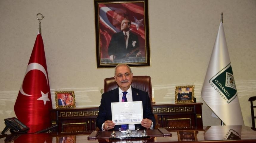 Kadir Kara, mazbatasını aldı