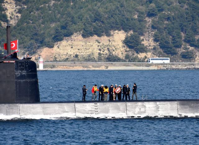 TCG Dumlupınar denizaltısında şehit olan 81 asker i&ccedil;in anma t&ouml;reni 2