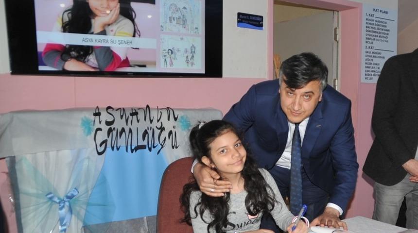 Otizmli öğrencinin hayalleri kitap oldu