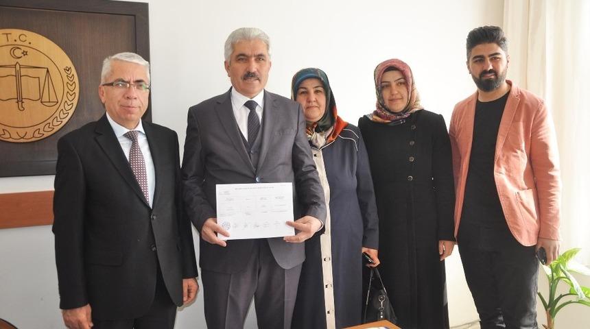 Altıncı defa mazbatasını aldı