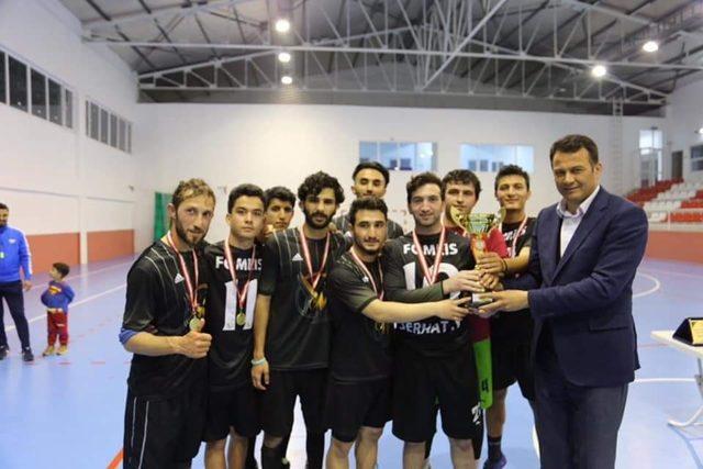 Kaş’ta futsal heyecanı sona erdi