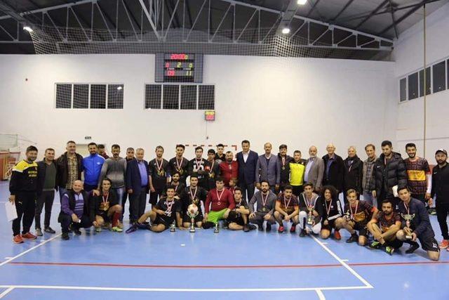 Kaş’ta futsal heyecanı sona erdi