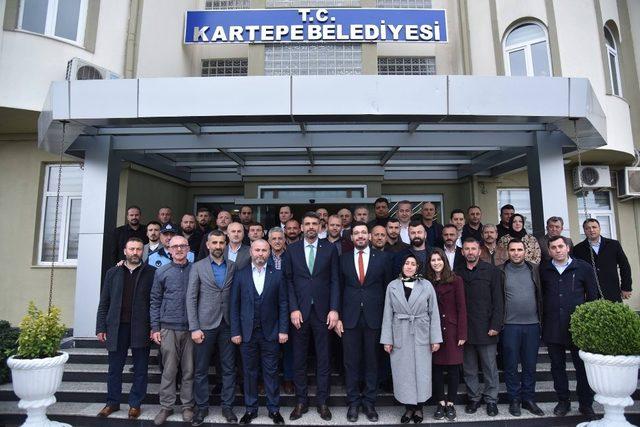 Kartepe’de Başkan Kocaman mührü devraldı