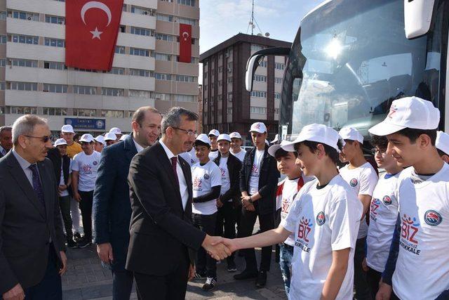 Öğrenciler ilk defa İstanbul’a gittiler