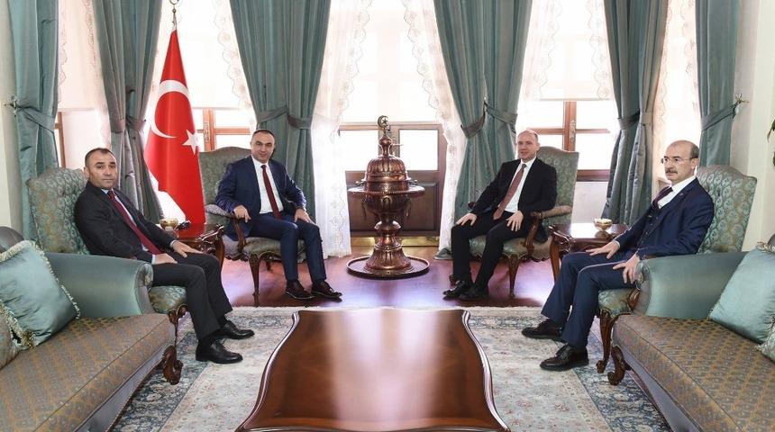 Genel Müdür Yardımcısı Serdengeçti’den Vali Soytürk’e ziyaret
