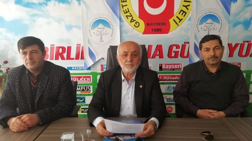 Kayseri G&ouml;n&uuml;ll&uuml; K&uuml;lt&uuml;r Kuruluşları Derneği Başkanı Ahmet Taş 31 Mart Yerel Se&ccedil;imlerini Değerlendirdi