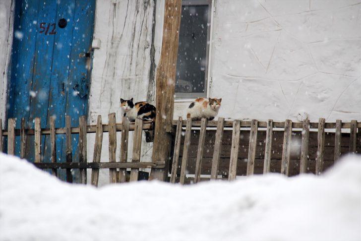 4 ilde Nisan ayında kar sürprizi  G4