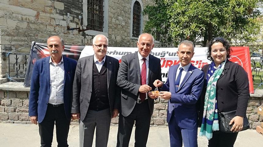 S&ouml;ke MHP Alpaslan T&uuml;rkeş&rsquo;i Vefatının 22. Yılında Andı