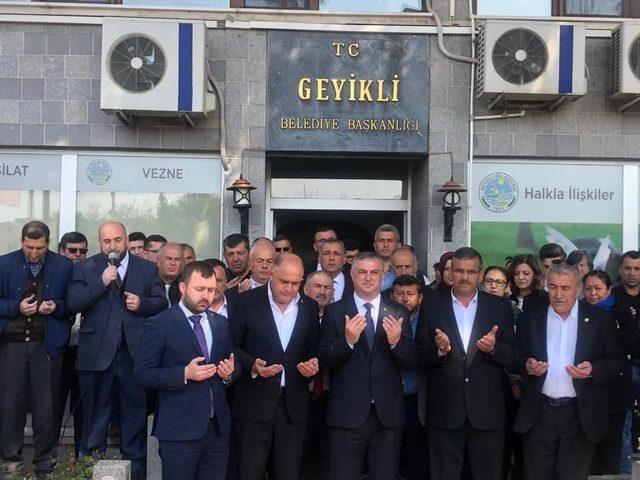 Geyikli Belediye Başkanı Oruçoğlu göreve başladı