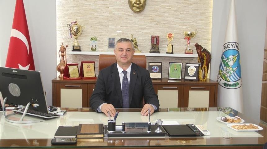 Geyikli Belediye Başkanı Oru&ccedil;oğlu g&ouml;reve başladı