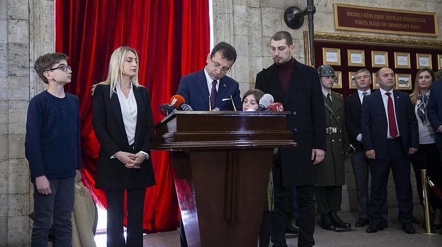 Askeri kaynaklardan İmamoğlu'nun Anıtkabir ziyaretiyle ilgili açıklama