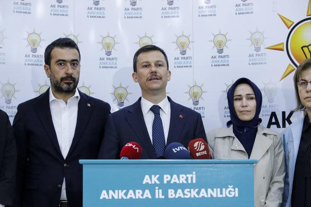 AK Parti'li Şahin: Ankara İl Seçim Kurulu'na yeniden müracaat edeceğiz