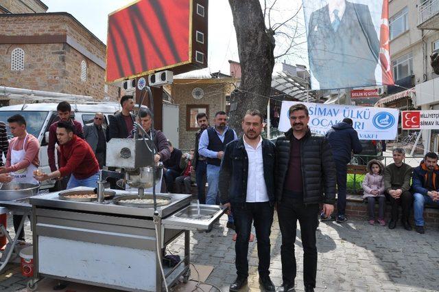 Alparslan Türkeş anısına lokma hayrı