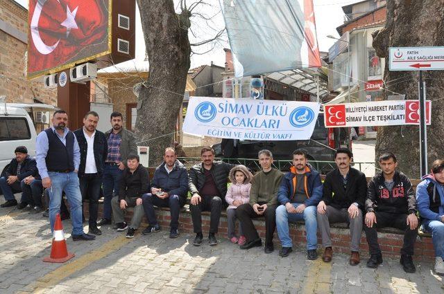 Alparslan Türkeş anısına lokma hayrı