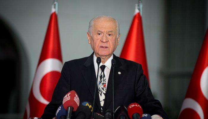 MHP Lideri Bahçeli, Kılıçdaroğlu'nun dokunulmazlığının kaldırılmasını istedi