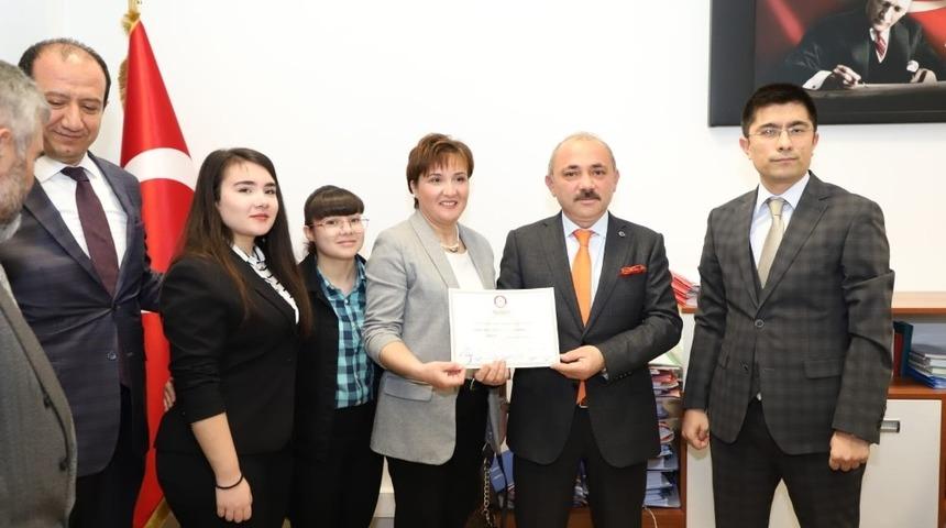 Çankırı Belediyesi’nde devir teslim