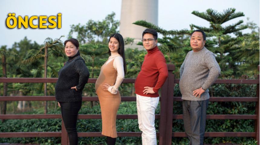 Kilo vermeye karar verdiler! 6 ay sonraki halleri şoke edici