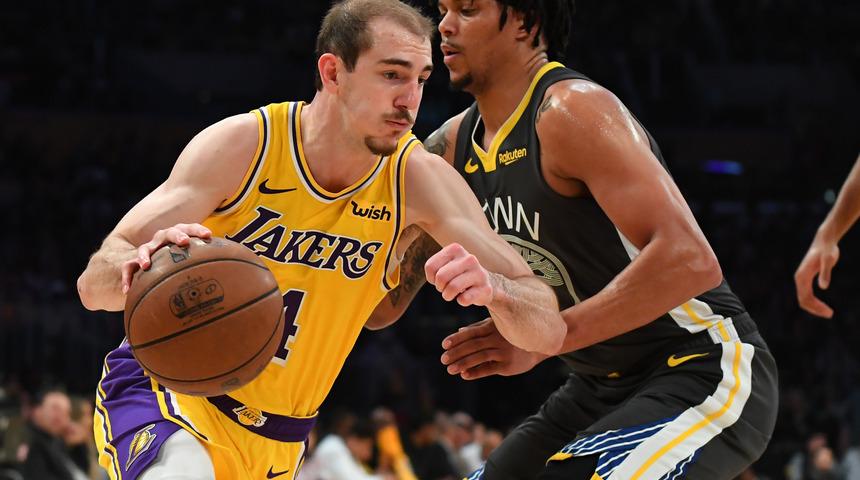 Golden State Warriors, deplasmanda Los Angeles Lakers'ı mağlup etti