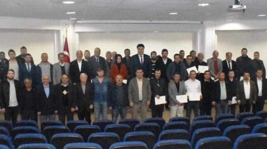 Emin Ersoy mazbatasını aldı