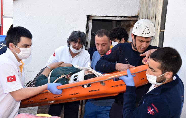  Yumurta almaya gitti, foseptiğe düştü   G3