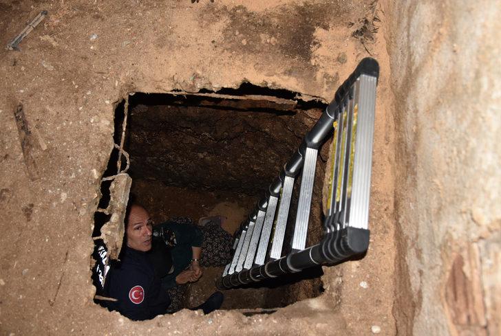  Yumurta almaya gitti, foseptiğe düştü   G1