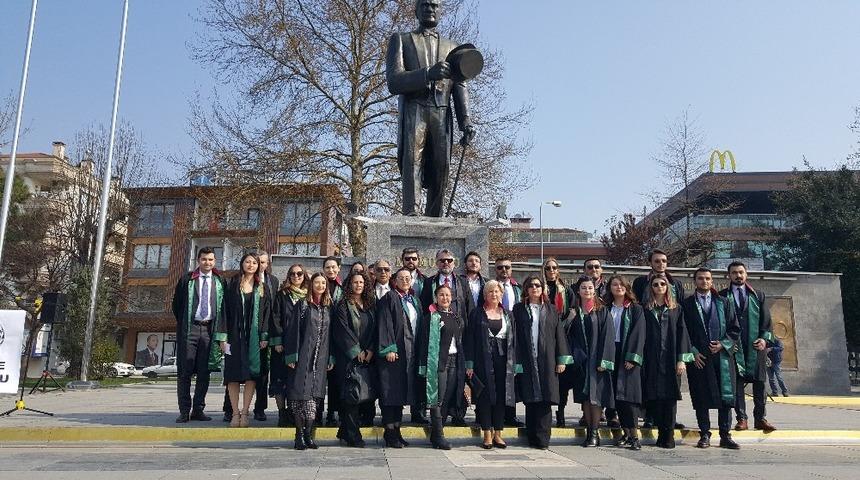 D&uuml;zce Baro Başkanı Azade Ay, &ldquo;Bir an bile vazge&ccedil;meyeceğiz&rdquo;