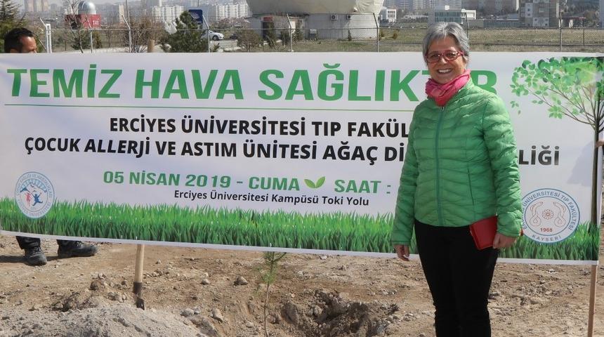 ER&Uuml;&rsquo;de &ldquo;D&uuml;nya Astım G&uuml;n&uuml;&rdquo; Etkinlikleri Kapsamında Fidan Dikildi