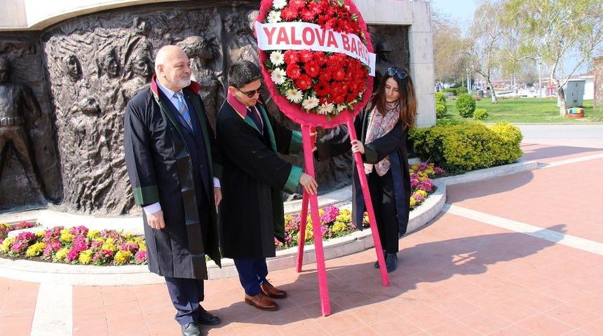 Yalova&rsquo;da Avukatlar G&uuml;n&uuml; kutlandı