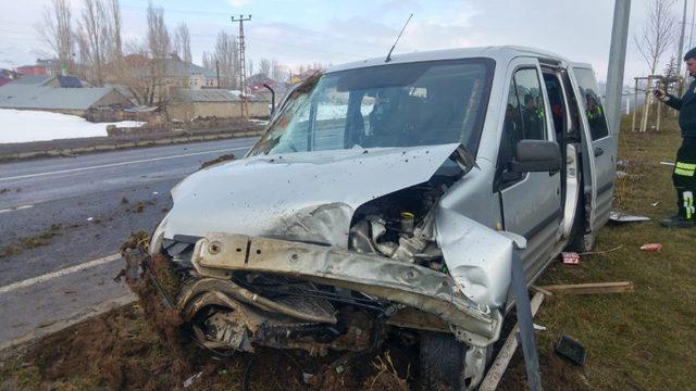 Ağrı’da trafik kazası: 1 ölü, 6 yaralı