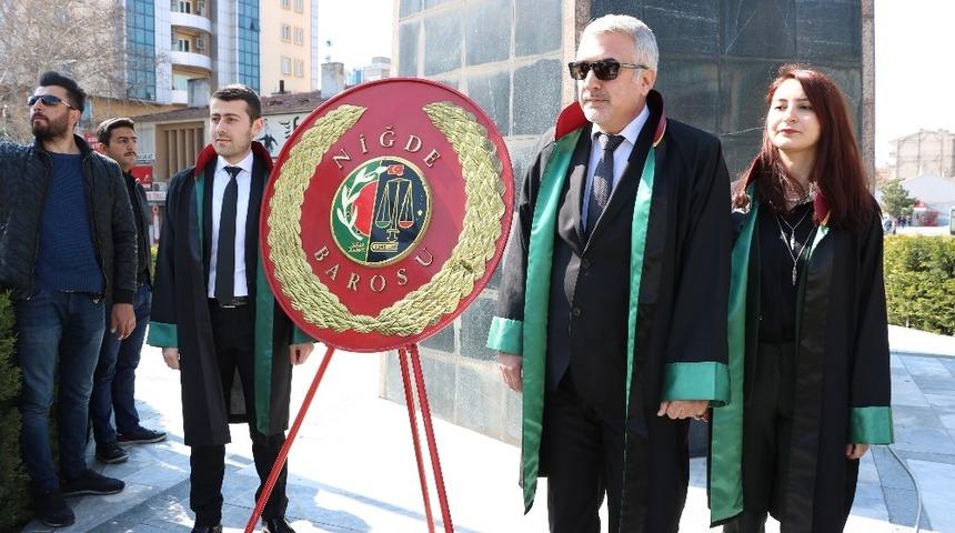 Niğde&rsquo;de Avukatlar g&uuml;n&uuml; kutlandı