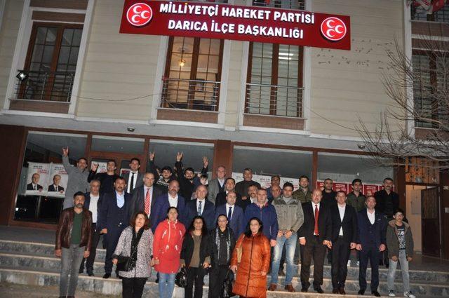 Başkan Bıyık’tan MHP’ye teşekkür ziyareti