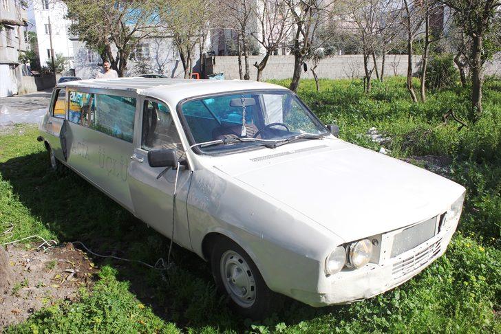 Düğünü için 1978 model otomobili limuzine dönüştürdü G3