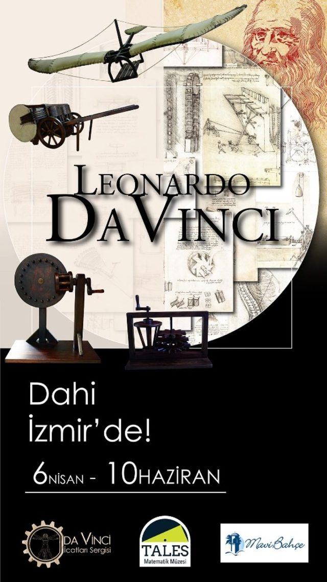 Leonardo Da Vinci İcatları Sergisi İzmir’de açılıyor