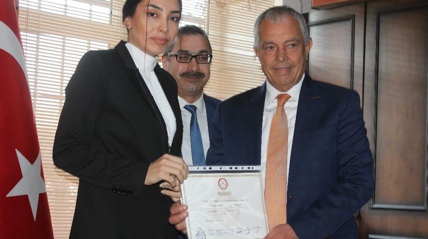 Manyas’ta Barcin mazbatasını aldı